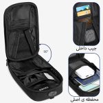 کیف دستی و دوشی مدارک ضد ضربه اوزوکو 9442 - Image 7